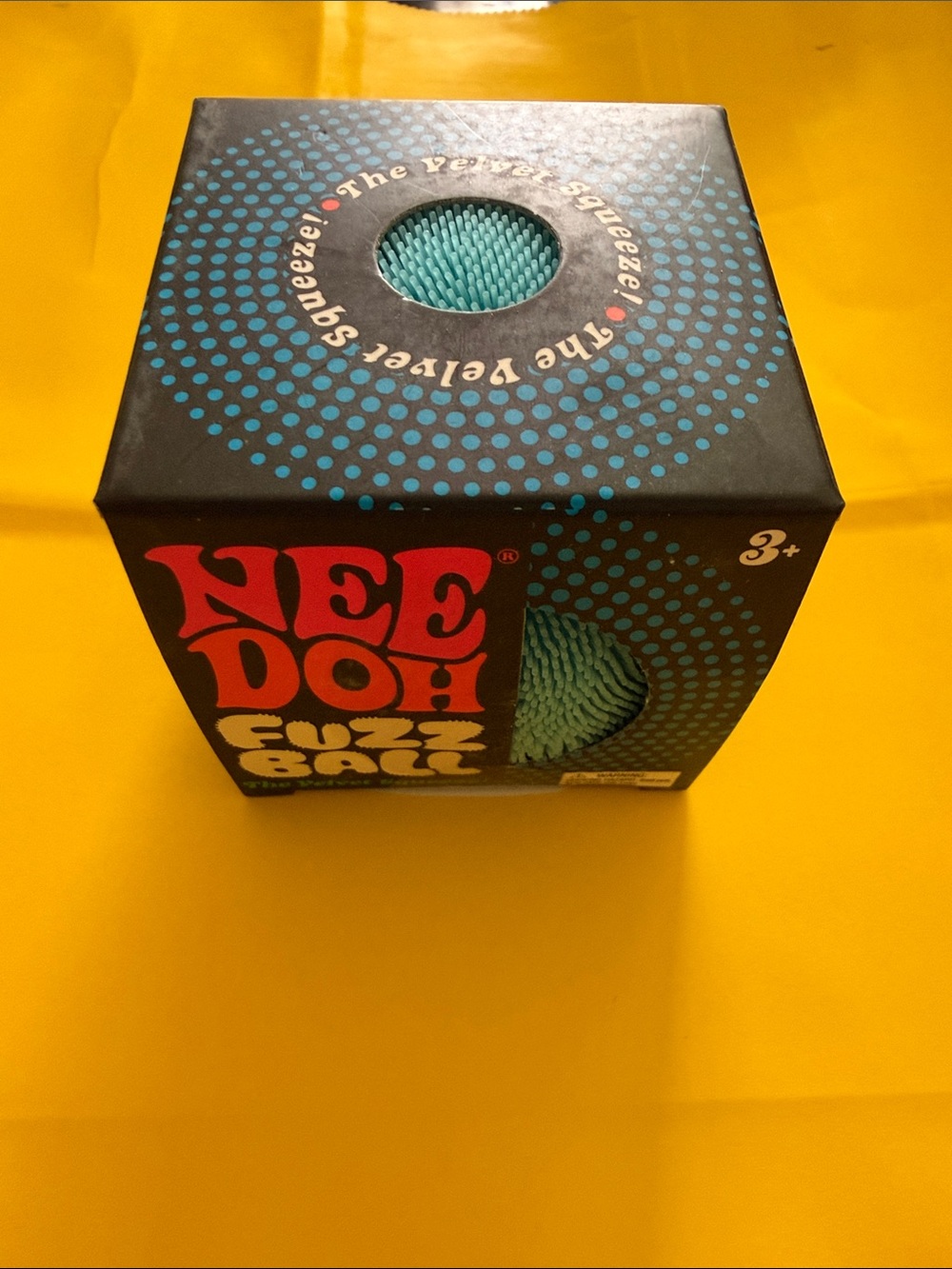 Fuzz Ball Kids Toy - Blue